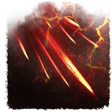 Blistering Salvo spell icon from Lords of the Fallen