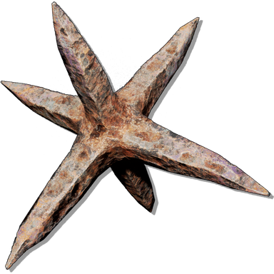 Rusted Caltrops throwable icon from Lords of the Fallen