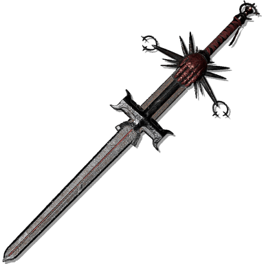 The Red Hand long sword icon from Lords of the Fallen